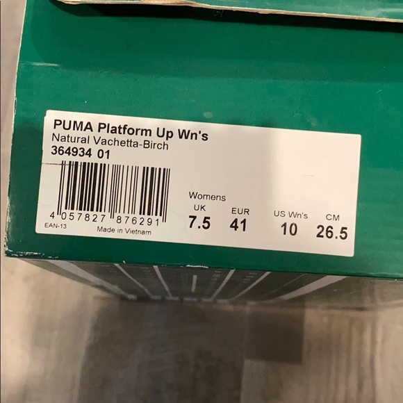 Puma platforms Vachetta-Birch Ribbon laces - Picture 4 of 4